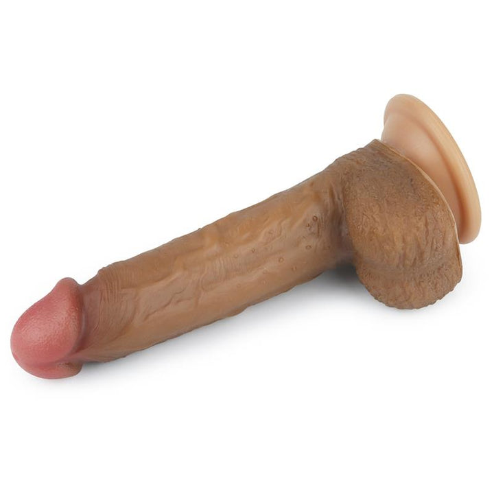 Dildo Nature 85 Silicona Liquida Marron