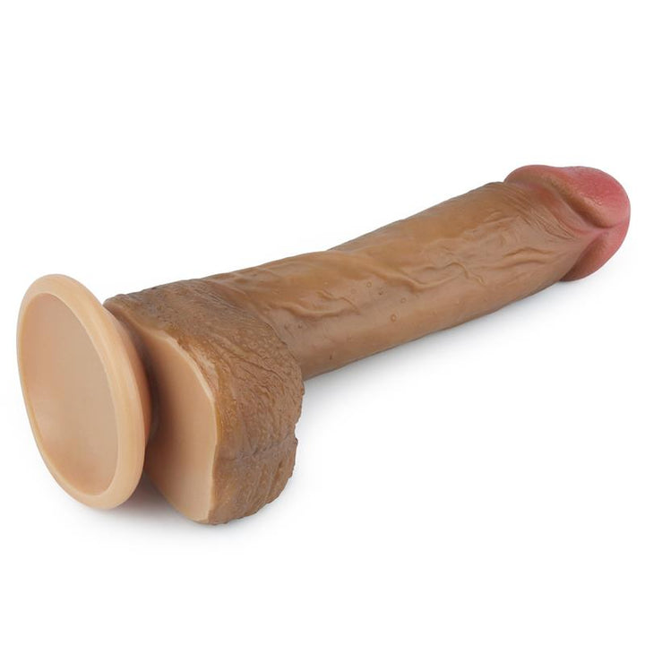 Dildo Nature 85 Silicona Liquida Marron