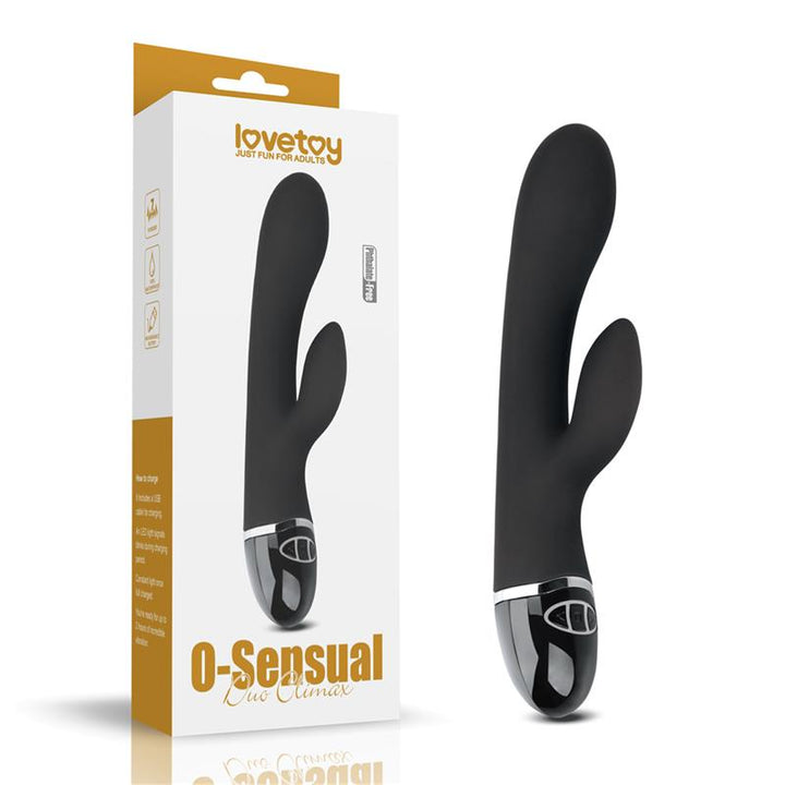 Vibrador O Sensual Clit Duo Climax Negro