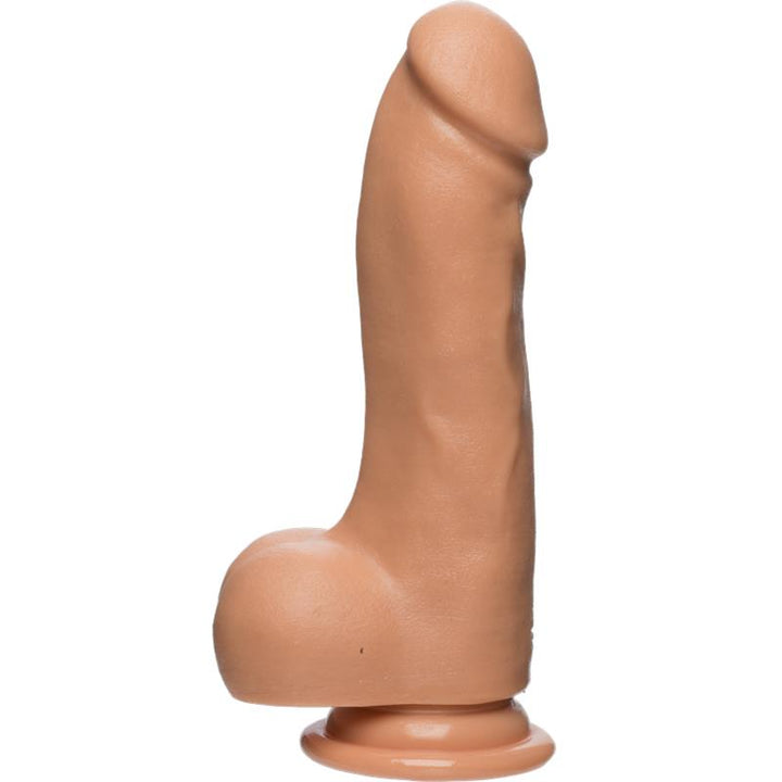 Dildo Master D 75 con Testiculos Firmskyn Vanilla