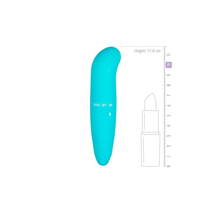 Vibrador Mini Punto G Turquesa