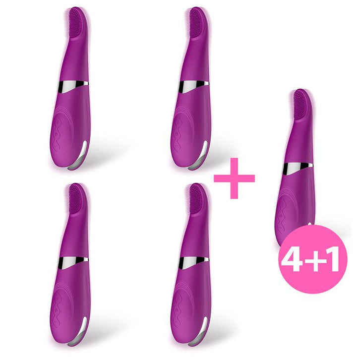 Pack 41 No Six Lengua Vibradora de Clitoris y Punto G USB Silicona