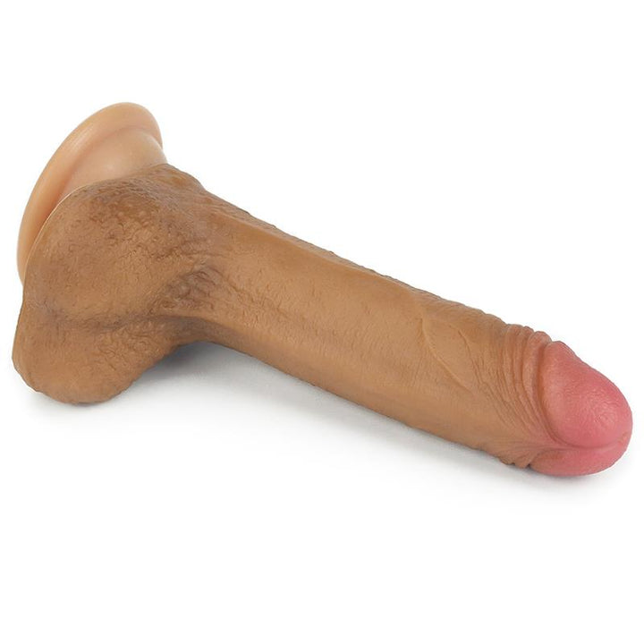 Dildo Nature 7 Silicona Liquida Marron