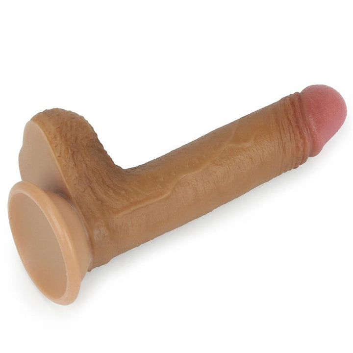 Dildo Nature 7 Silicona Liquida Marron