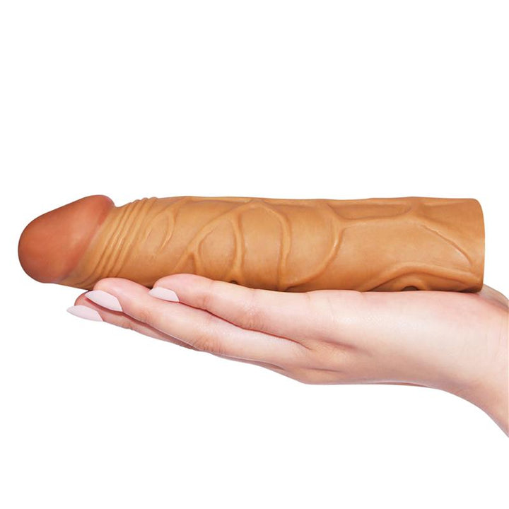 Funda para el Pene Pleasure X Tender Marron