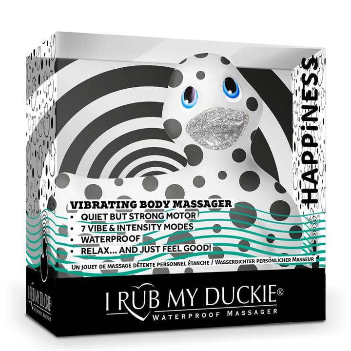 Estimulador I Rub My Duckie 20 Happiness Blanco y Negro