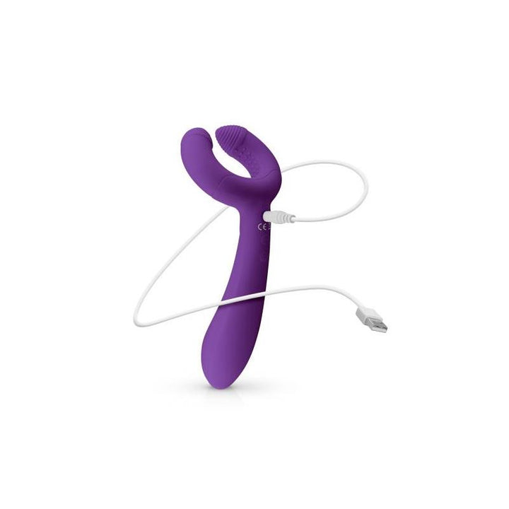 Vibrador para Parejas Silicona USB