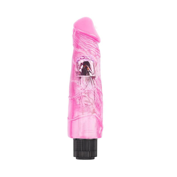 Vibrador Hi Rubber 9 Rosa