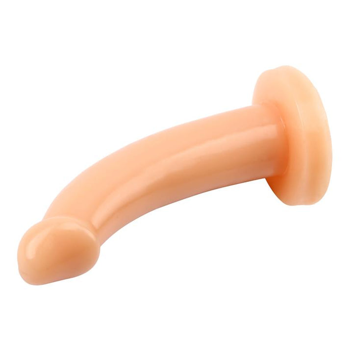 Arnes y Dildo Slim G 19 cm Natural