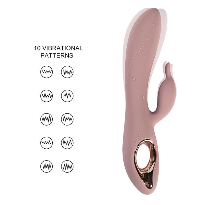 Vibrador Silicona USB Katerina 21 cm