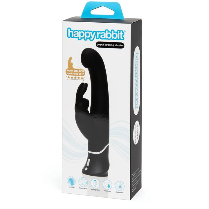 Vibrador G Spot Stroker Rabbit Negro