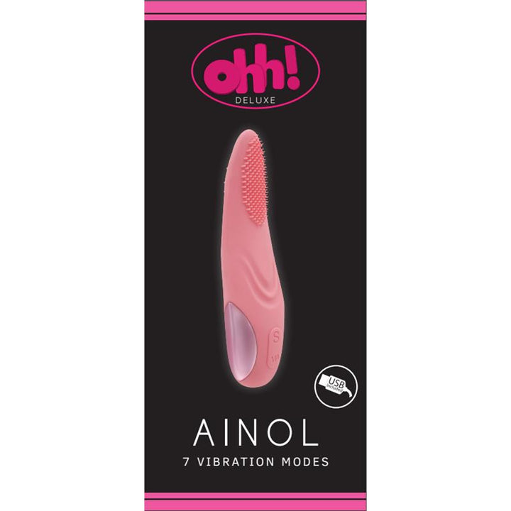 Vibrador Ainol Rosa Silicona Liquida 25 x 32 cm