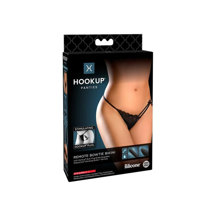 Braguita Plug y Bala Vibradora Control Remoto USB Talla unica S L