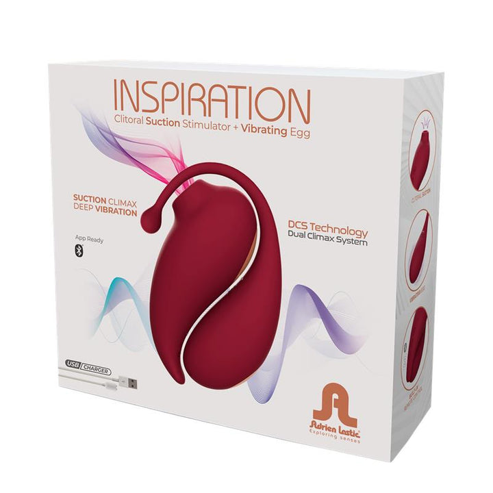 Huevo Vibrador Succionador y Estimulador con APP Bluetooth Inspiration