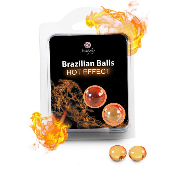 Secret Play Set 2 Brazilian Balls Efecto Calor