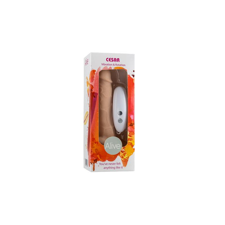 Vibrador Rotador Cesar VR Future Skin 18 cm