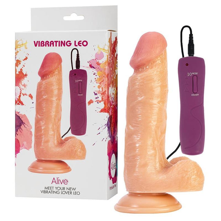 Vibrador Leo Control Remoto 135 cm