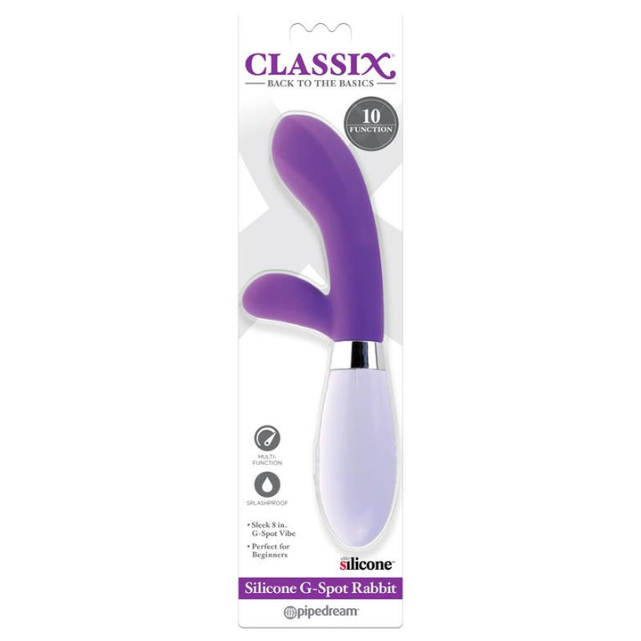 Vibrador G Spot Rabbit Purpura