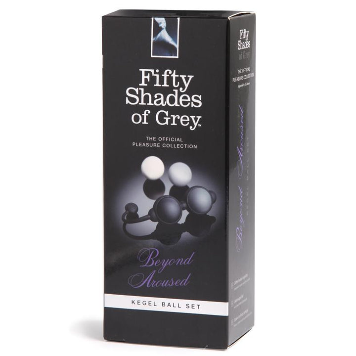 Fifty Shades of Grey Beyond Aroused Bolas de Kegel Set Negro