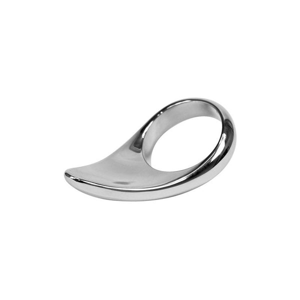 Anillo Pene Lagrima Acero Inox 45mm