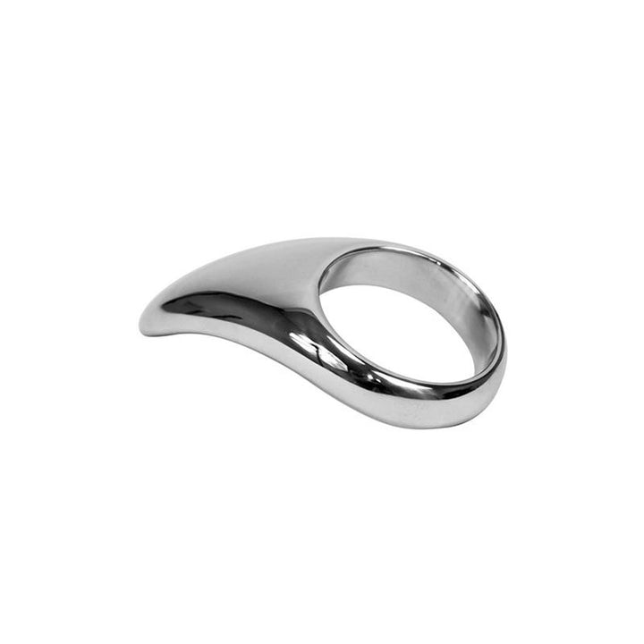 Anillo Pene Lagrima Acero Inox 45mm