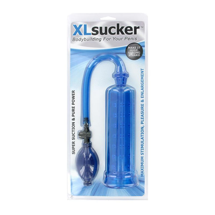 Xlsucker Bomba de Succion para Pene Azul