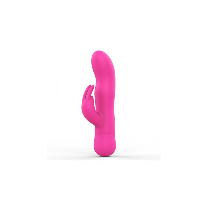 Mira Vibrador con Conejito Silicona Rosa