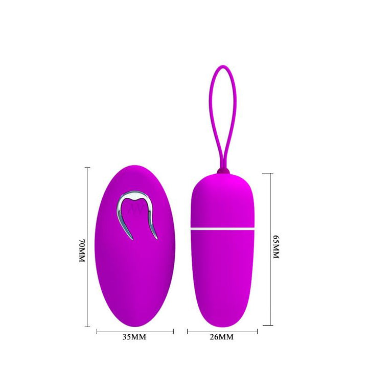 Pretty Love Huevo Vibrador Bradley Color Purpura