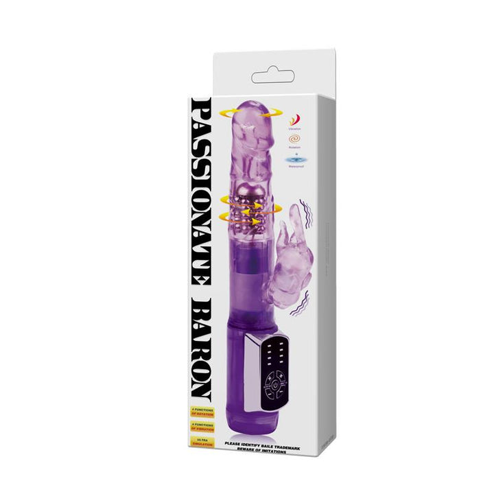 Vibrador Passionate Baron Purpura