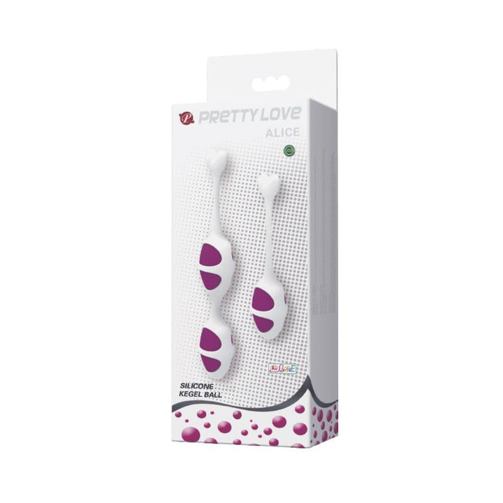 Pretty Love Bolas Ovaladas Kegel Purpura cl50