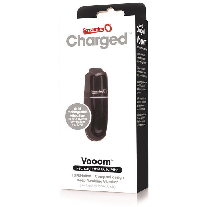 Charged Vooom Bala Vibradora Negro