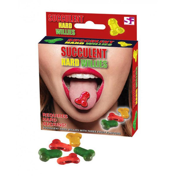 Caramelo Duro Sabor Fruta Forma Pene Succulent Hard Willies