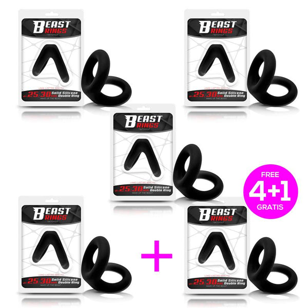 Pack 41 Anillo Pene Silicona Solida 25 3 cm