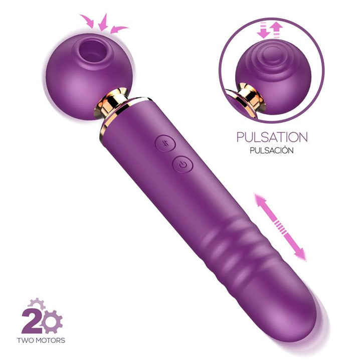 No TwentyTwo Masajeador con Succion Pulsacion y Thrusting