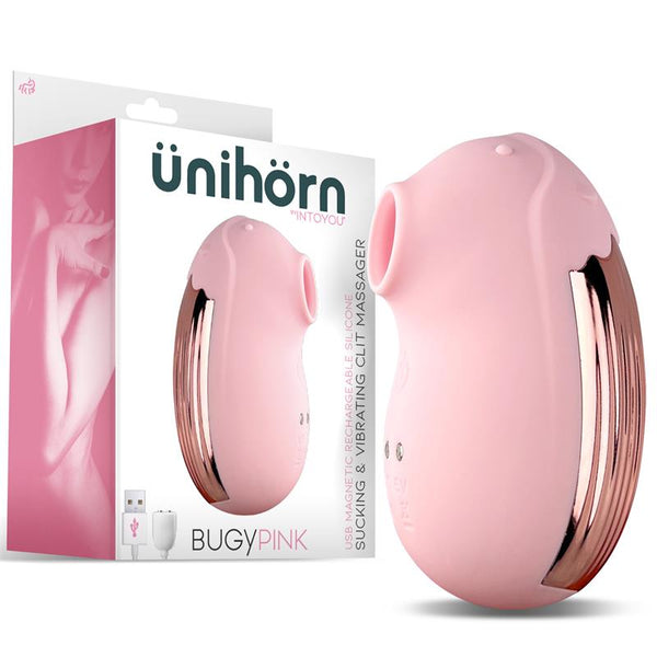 Bugypink Succionador de Clitoris con Vibracion