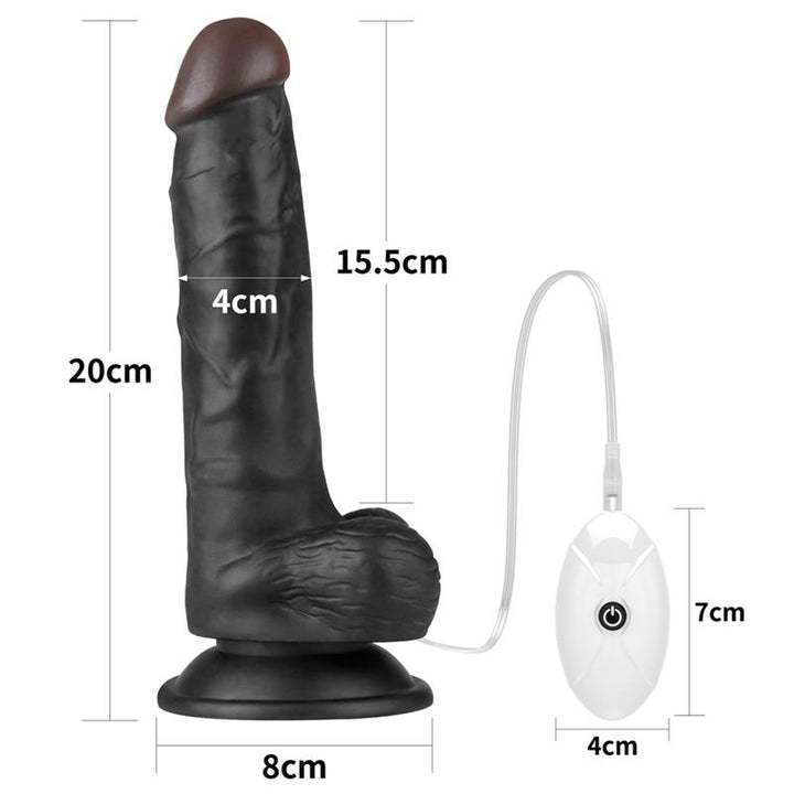 Arnes Ajustable con Dildo 10 Funciones 75