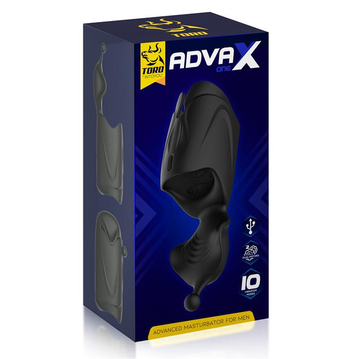 AdvaX One Masturbador Doble Motor Estimulacion Multiple Flexible USB