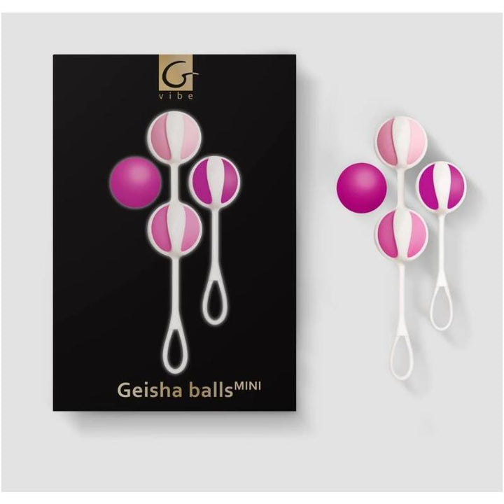 Set 4 Bolas Geisha Balls Mini Raspberry