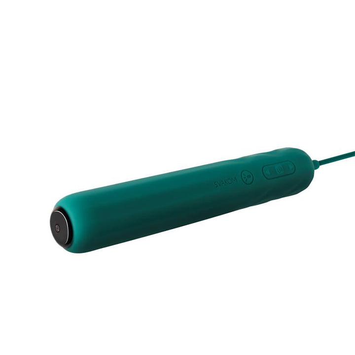 Vibrador con Camara y Cable Siime Plus Camera Verde Esmeralda