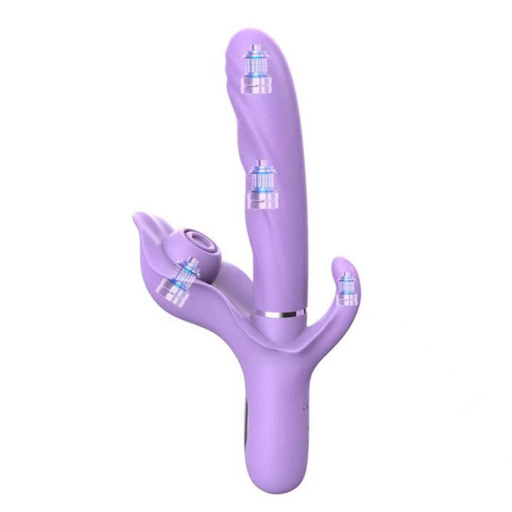 Apollo Vibrador con Funcion de Thrusting Pulsacion y Succion