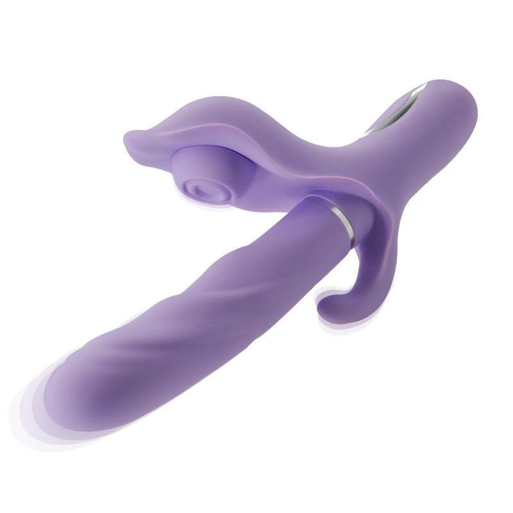 Apollo Vibrador con Funcion de Thrusting Pulsacion y Succion