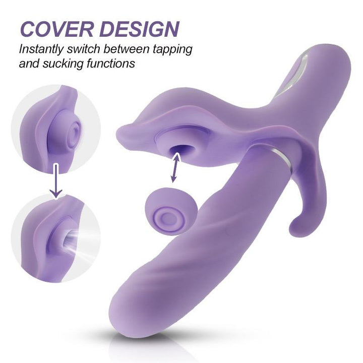 Apollo Vibrador con Funcion de Thrusting Pulsacion y Succion