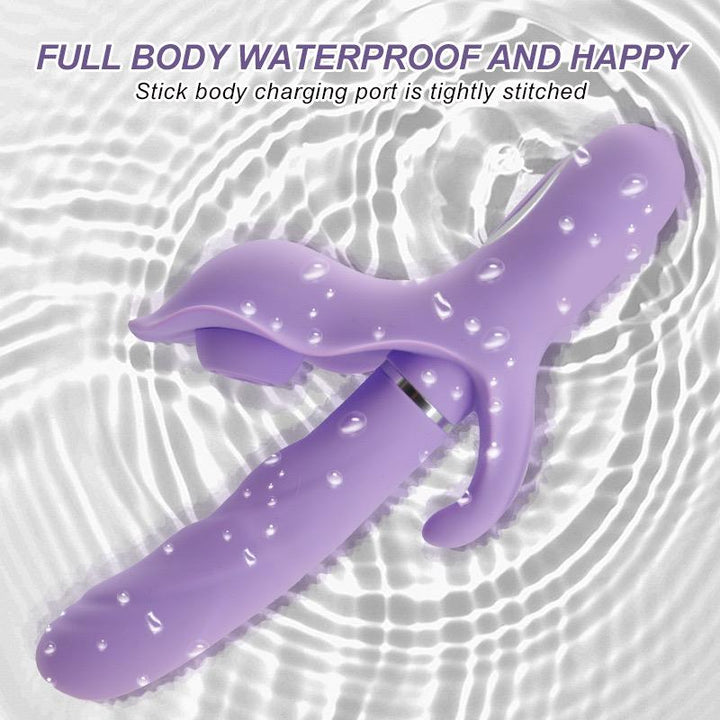 Apollo Vibrador con Funcion de Thrusting Pulsacion y Succion