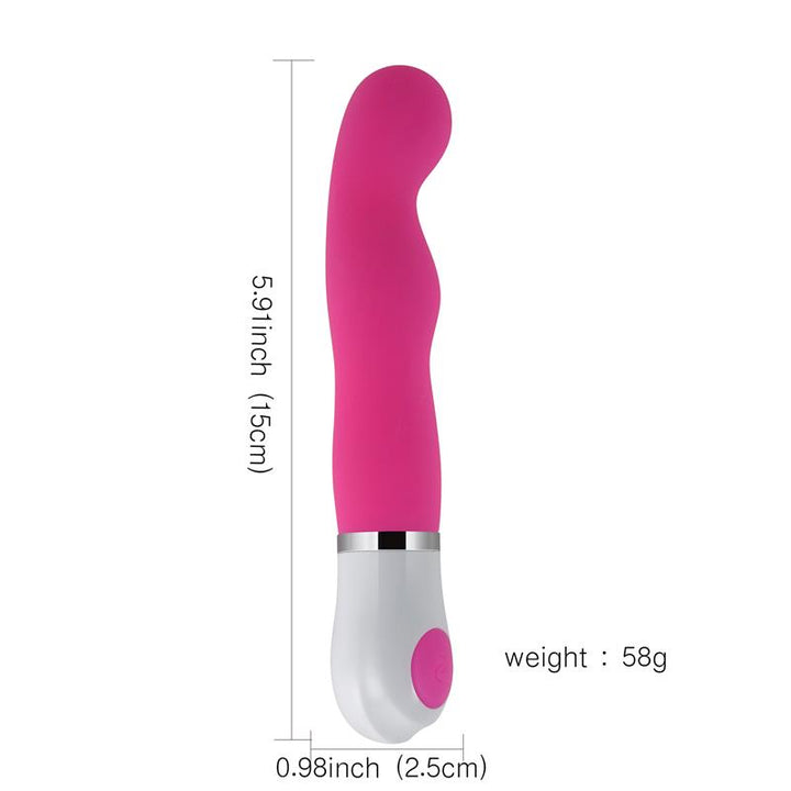 Vibrador Punto G Silicona Little Sprite 15 cm
