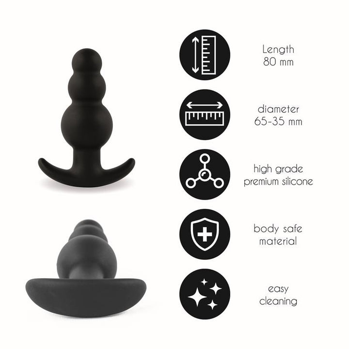 Plug Anal Nr 1 Negro