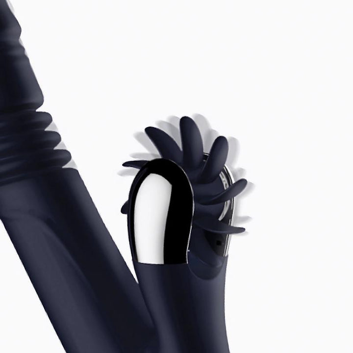 Forcespace Vibrador con Lenguas Rotadora y Movimiento Up and Down Azul