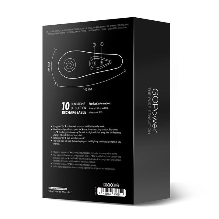 Hanna Estimulador de Clitoris USB Silicona