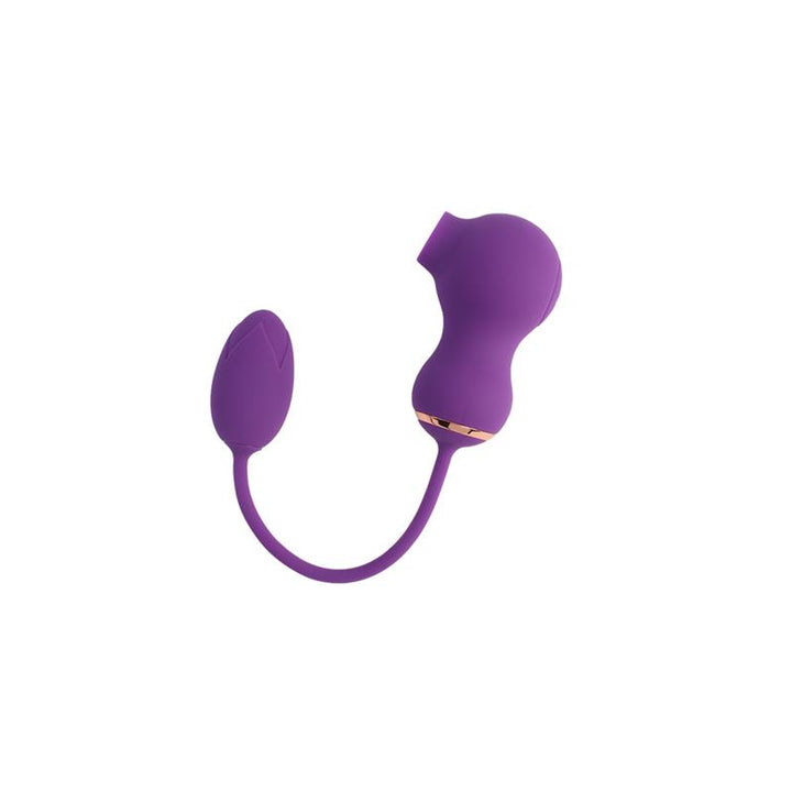 Estimulador de Clitoris y Huevo Vibrador Rusher USB Magnetico Silicona
