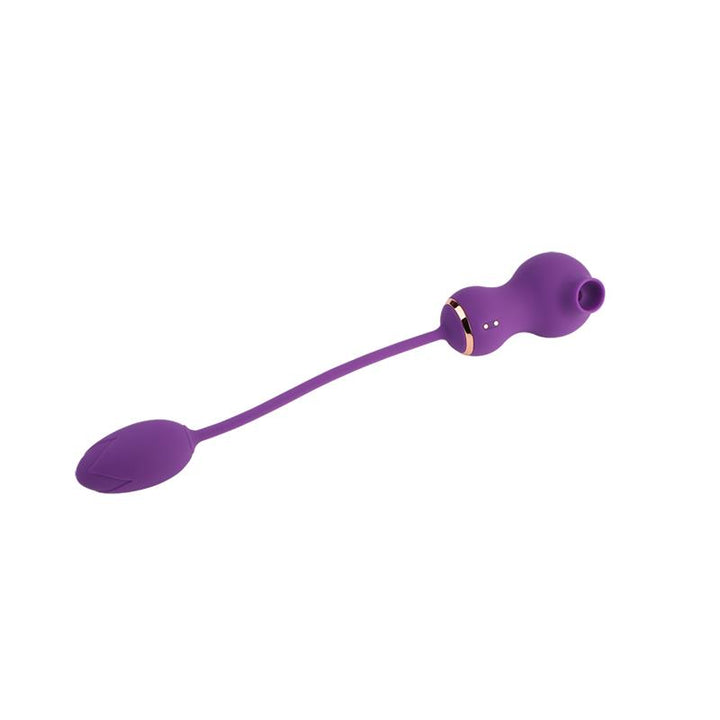 Estimulador de Clitoris y Huevo Vibrador Rusher USB Magnetico Silicona