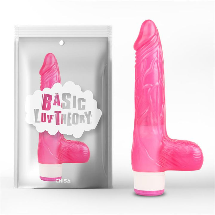 Vibrador Multi Velocidad Realista Rosa 20 cm